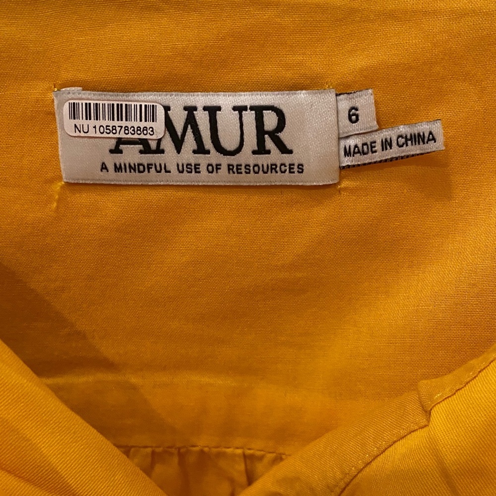 AMUR Aslin Colorblock Mini Dress Size 6 - Picture 15 of 16